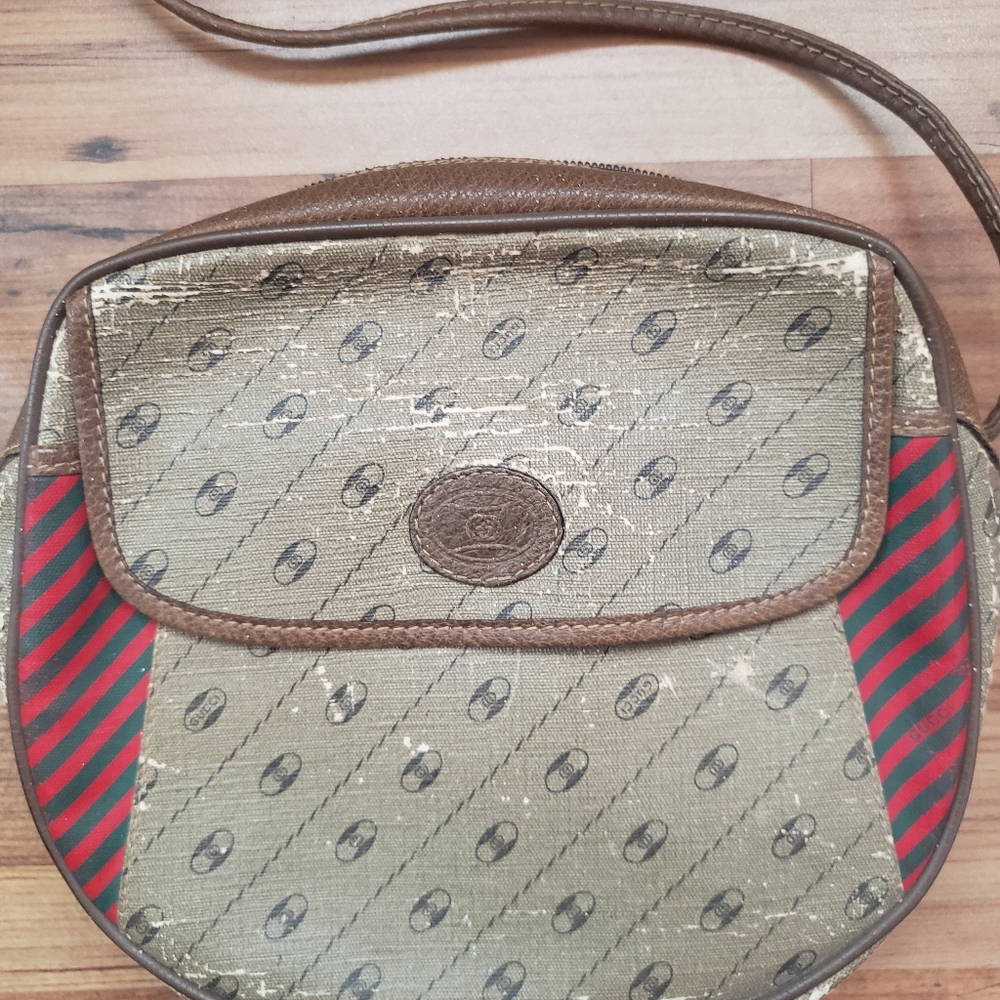 Vintage Gucci Accessory Collection Crossbody Purse